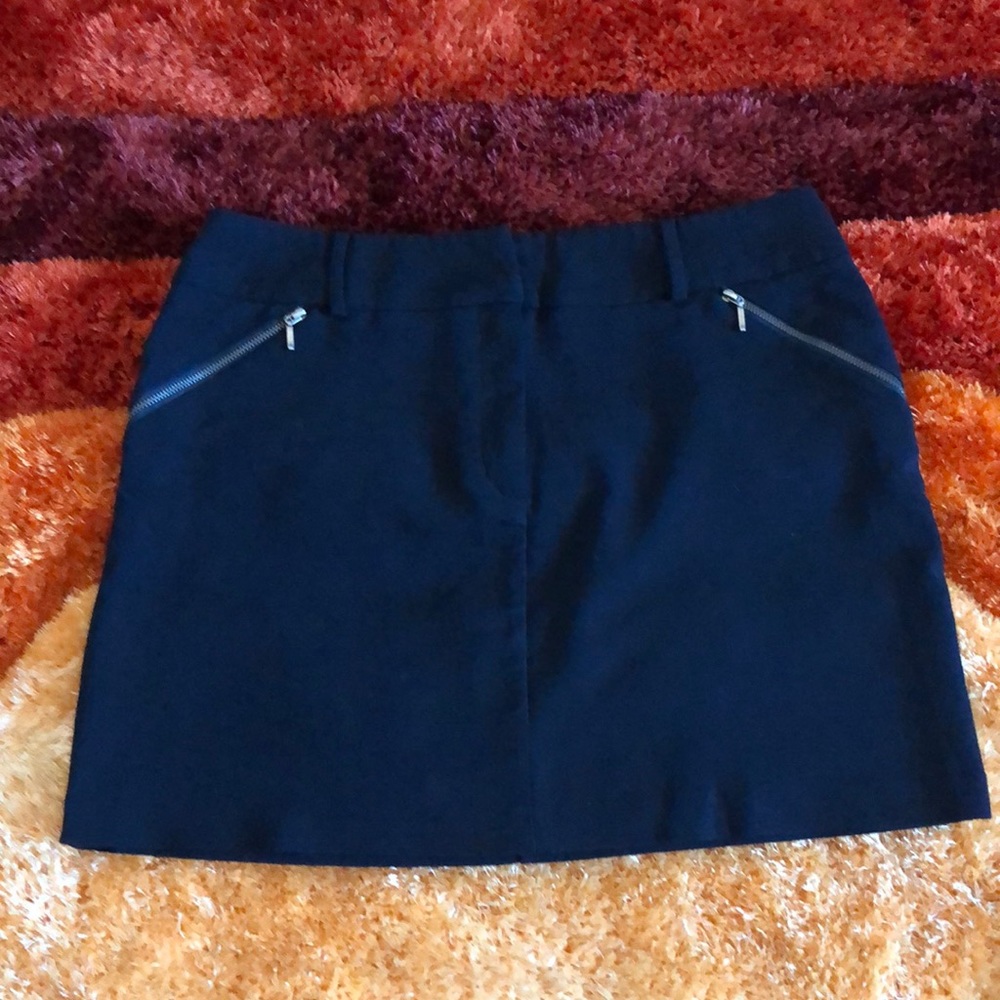 Vintage Black Express stretch mini skirt size 11/12
